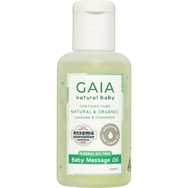 GAIA Natural Baby Massage Oil 125mL GAIA Natural Baby Massage Oil 125mL