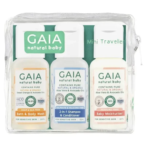 GAIA Natural Baby Mini Traveller Kit 3X50mL