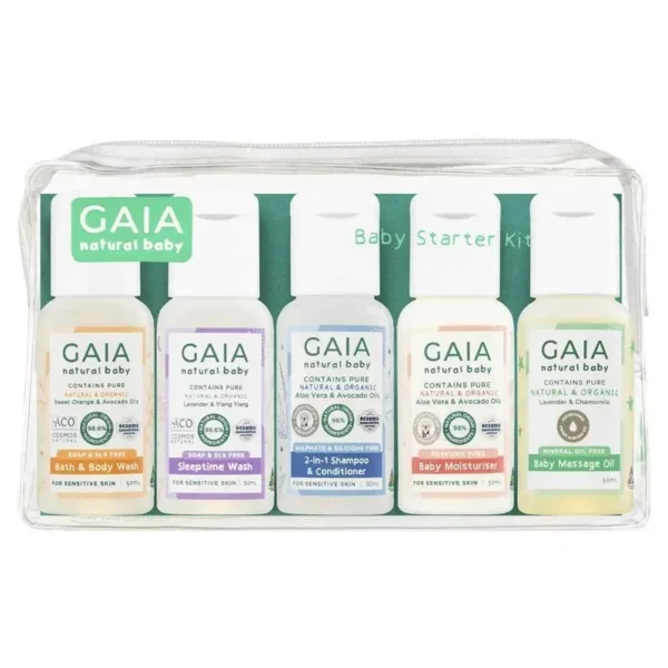GAIA Natural Baby Starter Kit 5X50mL
