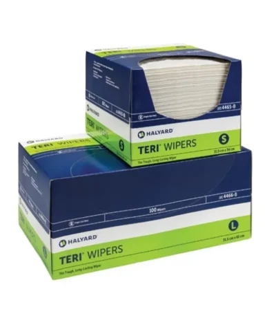 Halyard Teri Wiper Small 100 Wipes 31.5 x 34cm