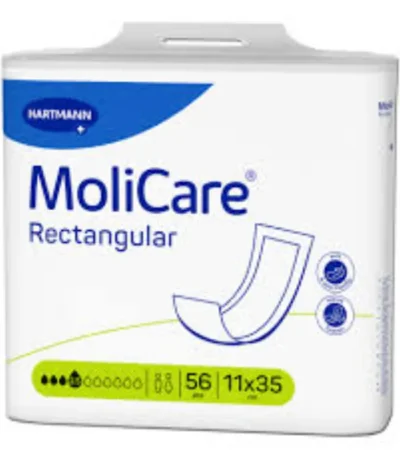 Hartmann MoliCare Rectangular Pad 3.5 Drops 11cm x 35cm