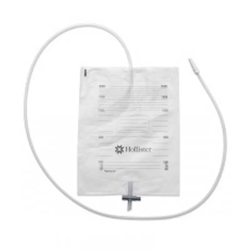 Hollister Drain Bag 2000Ml Sterile 100Cm Tube T Tap Hollister Drain Bag 2000Ml Sterile 100Cm Tube T Tap