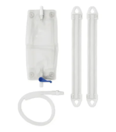 Hollister Extended Leg Bag Kit 1XlBag WTubing 900Ml Sterile Lever Tap