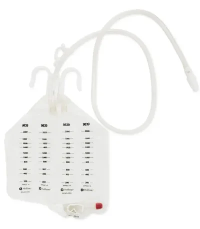 Hollister Extended Wear Drain Bag 2000mL Sterile Lever Tap