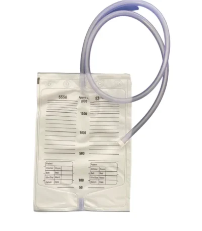 Hollister Urostomy Night Drainage Bag Transparent 2000mL