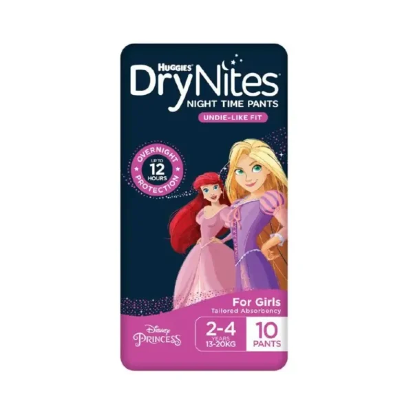 Huggies DryNites Night Time Pants Girls