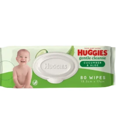 Huggies Natural Care Baby Wipes Cucumber & Aloe