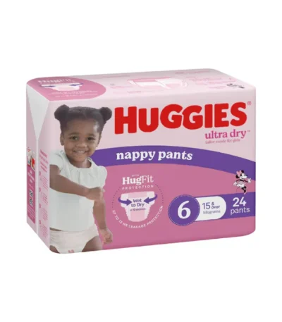 Huggies Ultra Dry Nappy Pants for Girls