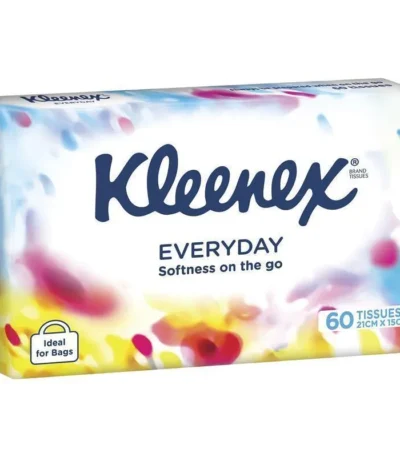 Kleenex Facial Tissue Soft Pack White