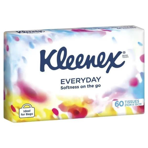 Kleenex Facial Tissue Soft Pack White