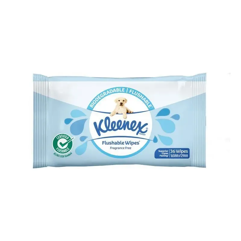Kleenex Flushable Wipes Fragrance Free Kleenex Flushable Wipes Fragrance Free