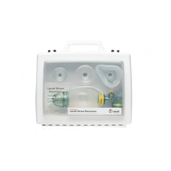 Laerdal Silicone Resuscitator Paediatric Complete In Compact Case