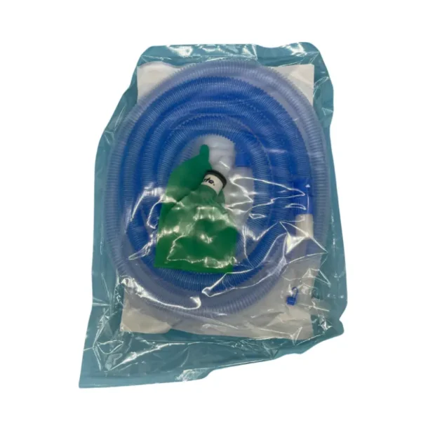 Mdevices (COAXIAL CIRCUIT) with T Connector to 60cm Collapsible Circuit 2 Litre Latex free Bag and Lim