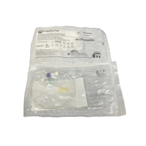 Medicina ENFit 6CH Polyurethane Nasogastric Feeding Tube With Guidewire