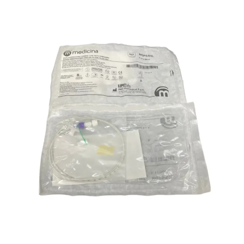 Medicina ENFit 6CH Polyurethane Nasogastric Feeding Tube With Guidewire Medicina ENFit 6CH Polyurethane Nasogastric Feeding Tube With Guidewire
