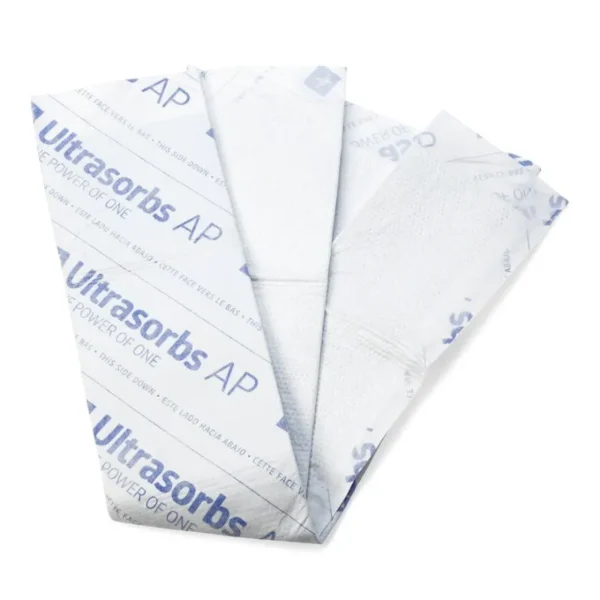 Medline UltraSorbs Protection Plus AP Absorbent Disposable Underpads 25cm x 41cm