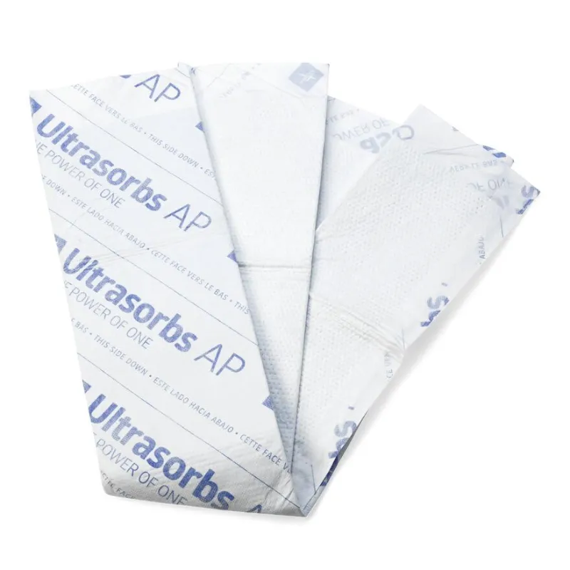 Medline UltraSorbs Protection Plus AP Absorbent Disposable Underpads 25cm x 41cm Medline UltraSorbs Protection Plus AP Absorbent Disposable Underpads 25cm x 41cm