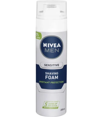 NIVEA MEN Sensitive Shaving Foam 200mL