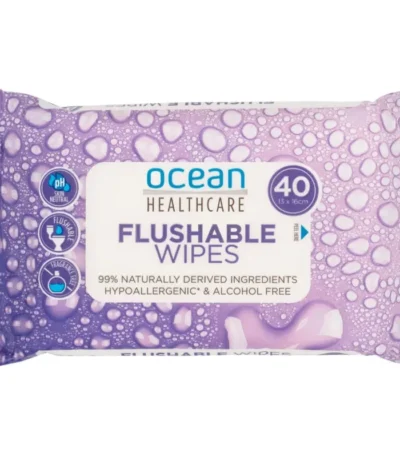 Ocean Flushable Toilet Wipes