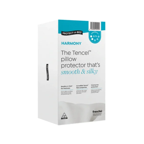 Protect-A-Bed Harmony TENCEL Pillow Protectors, ‍48x73cm Standard