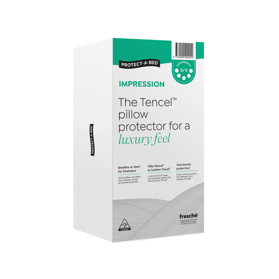 PAB_IMPRESSION_TENCELJACQUARD_PP_Packshot-2000x2000_900x_e787c720-a62d-4155-8ec1-470244a64cf1 Protect-A-Bed Impression TENCEL Jacquard Pillow Protector - All Sizes - Image 1
