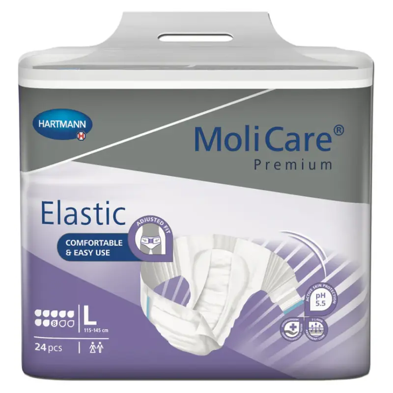 Hartmann MoliCare Premium Elastic 8 Drops, Purple - All Sizes - Image 7