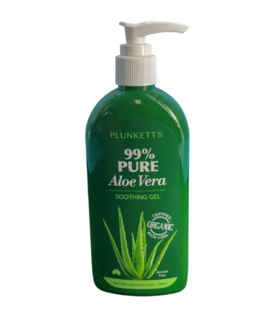 Plunketts 99% Pure Aloe Vera Soothing Gel 240Ml Pump Bottle