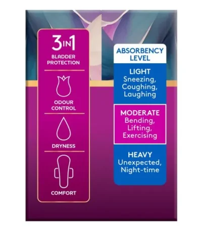 Poise Live Free Pad Regular Female 110mL