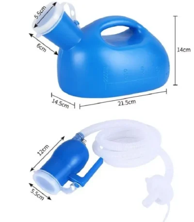 Portable Urinal Bottle with 1.6M Tube Urine Collector