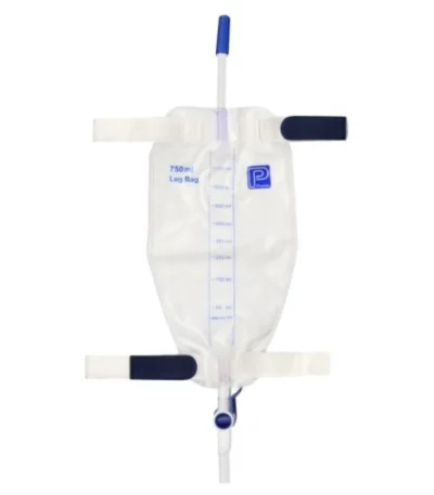 Premier Leg Bag Sterile Flip Tap 750mL with 10cm Inlet Tube