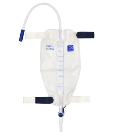 Premier Leg Bag Sterile Flip Tap 500mL with 30cm Inlet Tube