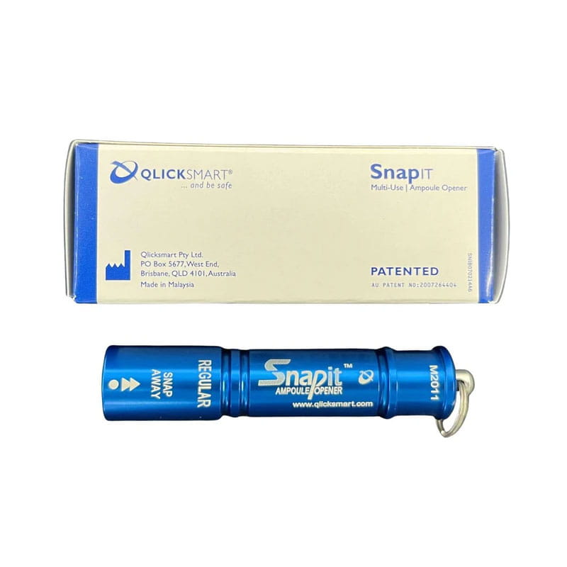 Qlicksmart-Snapit-Pocket-Size-Regular-Ampoule-Opener-SN-01R-Each-1.jpg Qlicksmart Snapit Pocket Size Regular Ampoule Opener (SN-01R) - Each - Image 1
