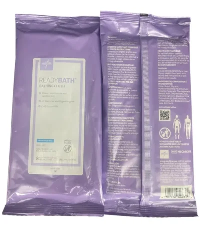 Readybath Total Body Cleansing Washcloths Fragrance Free