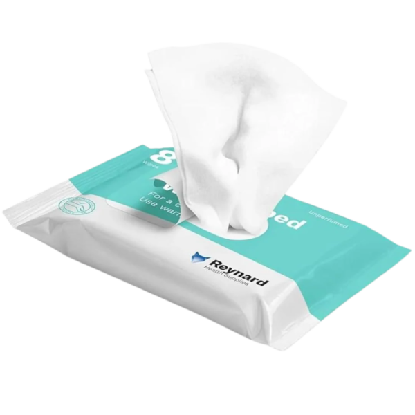 Reynard Everyday Bath in bed Wipes 30cm x 20cm, 1Ctn (8/pack) RHS117 - Carton of 24