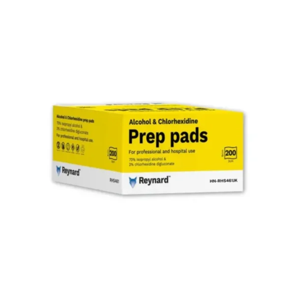 Reynard Premium 2% Chlorhexidine Alcohol Prep Pads