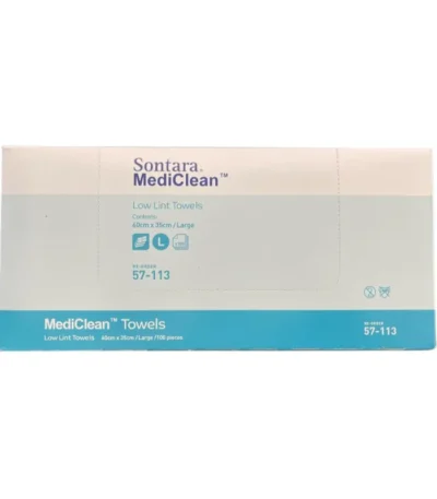 Sontara Mediclean Hand Towel 35cm X 60cm Large