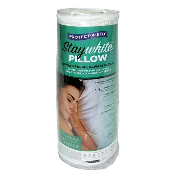 Protect-A-Bed Staywhite Pillow, Each (F0151PLW0)