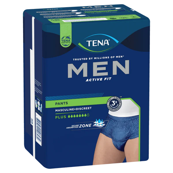 TENA MEN Active Fit Pants Plus Navy