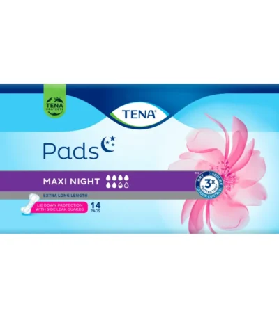 TENA Pads Maxi Night Unisex 440x192mm Unisex 670mL