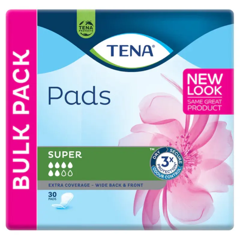 TENA Pads Super 440x192mm 515mL TENA Pads Super 440x192mm 515mL