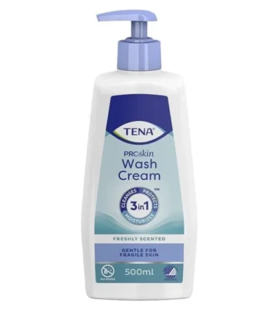 TENA Wash Cream 500mL Pump Bottle