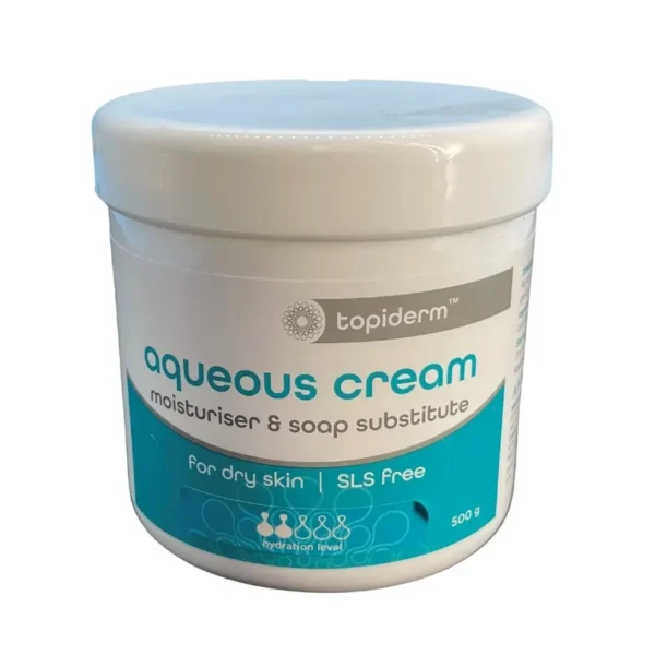Topiderm Aqueous Cream 500G Jar