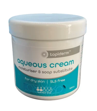 Topiderm Aqueous Cream 500G Jar