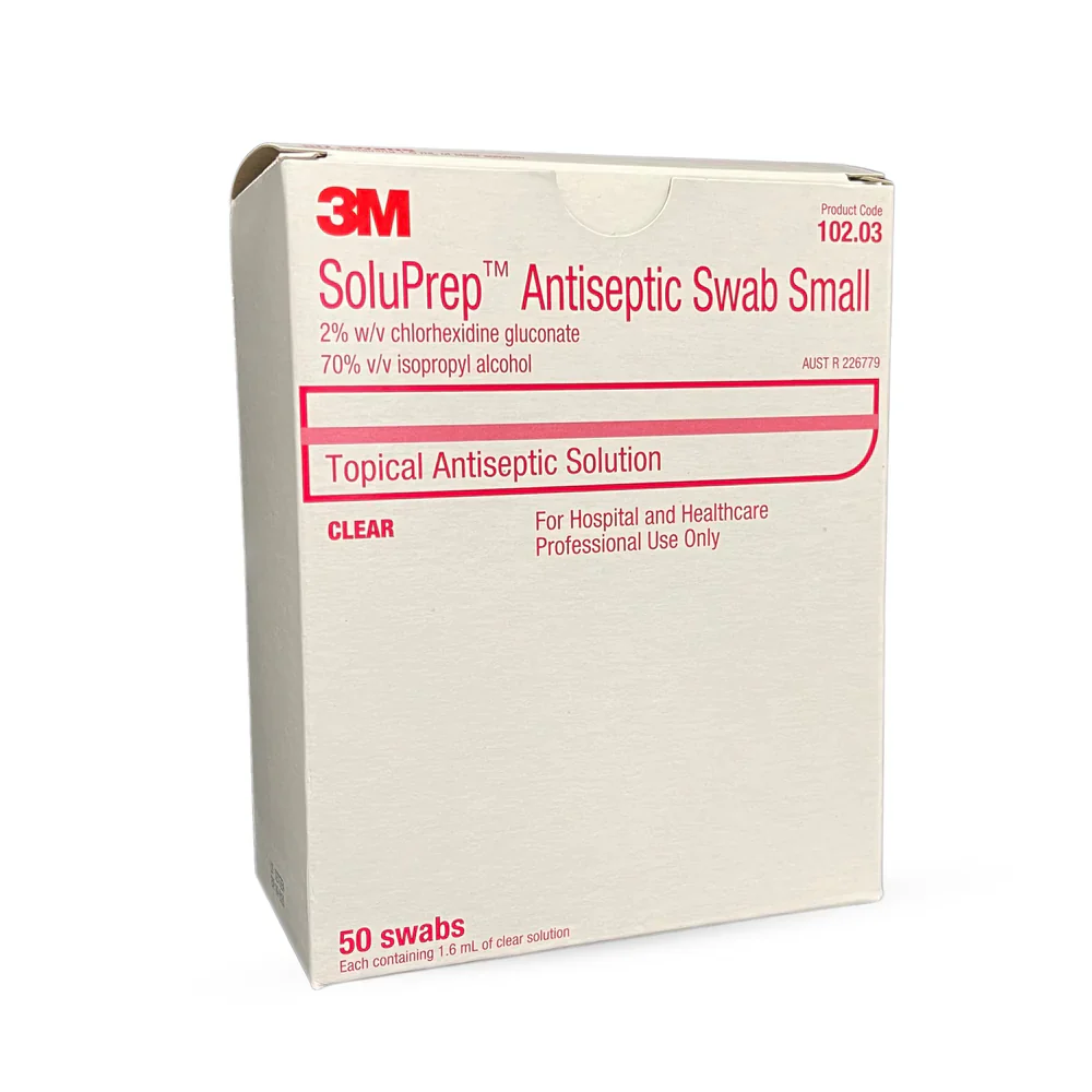 Untitled000985214147__97122.1717556503.1000.1200 3M SoluPrep Antiseptic Swab (Small / Large) - Image 1