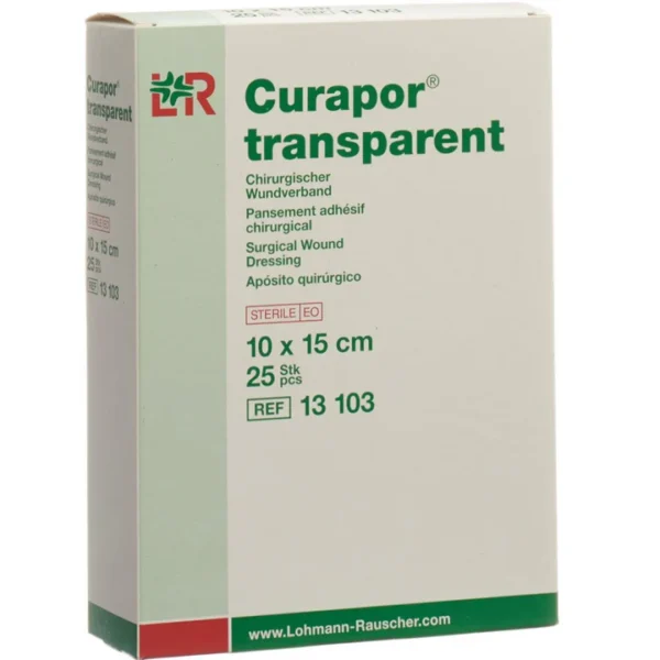 Curapor Transparent Wound Dressing - All Sizes