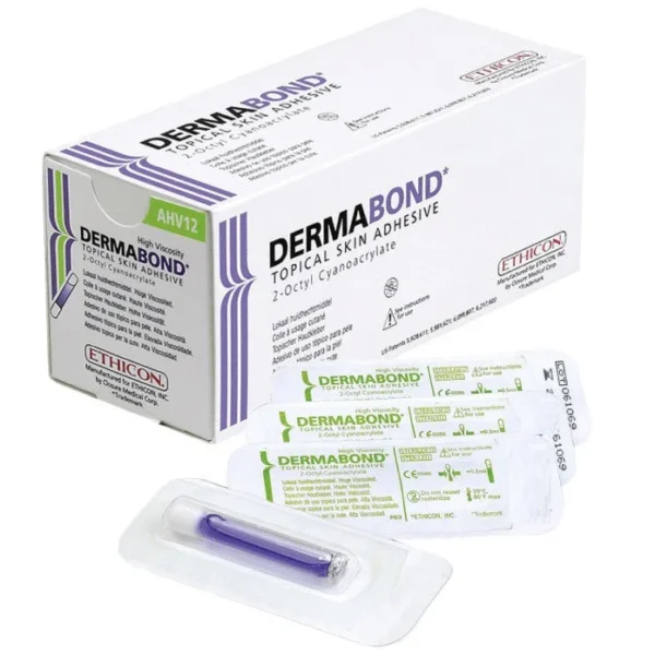 Dermabond Mini Topical Skin Adhesive, 36mL Ampoules, Box of 12 (AHVM12)