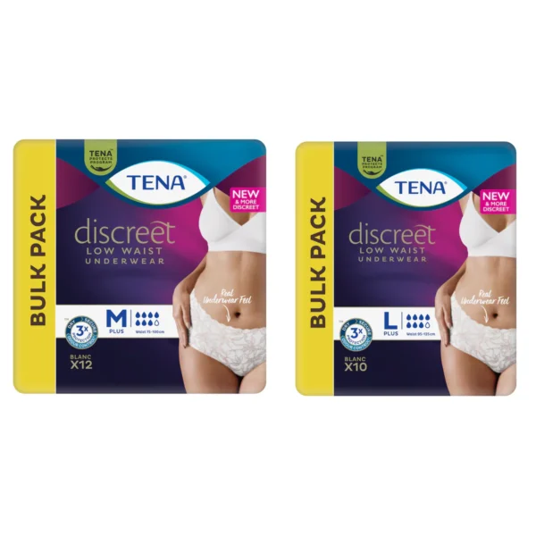 TENA Pants Women Discreet Blanc (Medium / Large)