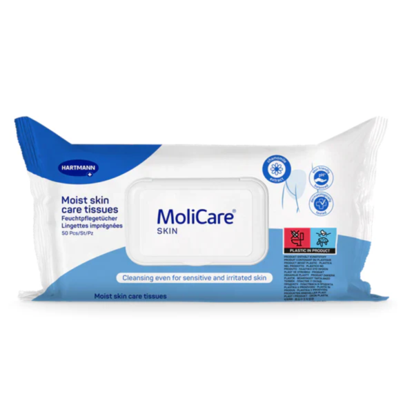 Hartmann MoliCare Skin Moist Skin Care Tissues 50/Pack (995075)