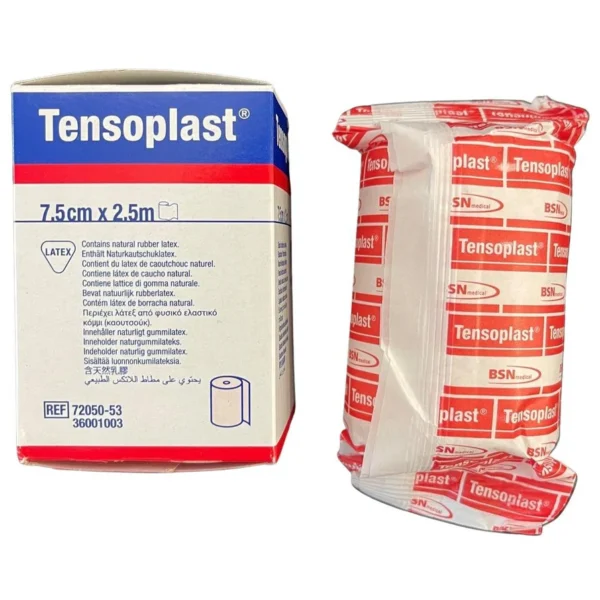 Tensoplast Elastic Adhesive Bandage, Box of 12 - All Sizes