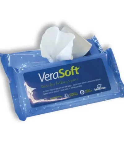 Verasoft Bath Wipes (Pkt X 8) Ver001
